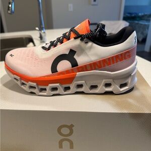 On cloud Cloudmonster 2 in 8.5 Men’s - White/Flame